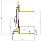 Empilhadeira Manual Menegotti MEM 1 Tonelada