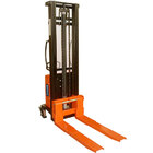 Empilhadeira semi-elétrica com elevação de 2,5 metros capacid