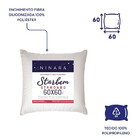 Enchimento Almofada 60x60 Fibra Siliconizada