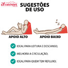 Encosto De Espuma Nasa Viscoelastica Triangular Travesseiro A