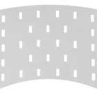 Encosto Pino Plástico Cadeira Fixa - Branco