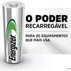 Energizer Pilhas Aa Recarregáveis Pré-carregadas 4 Unidades