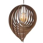 Enerlux Pendente De Madeira Globo 3d