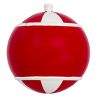 Enfeite Adorno Bola Plástico Vermelho 9x8x8cm Cromus