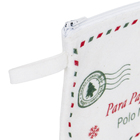 Enfeite Adorno Envelope Tecido Branco 13x17x1cm Cromus