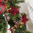 Enfeite Adorno Guirlanda Metal Marrom 15x15x3cm Cromus