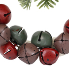 Enfeite Adorno Guirlanda Metal Multicolorido 15x15x3cm Cromus