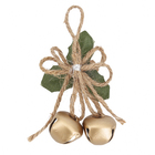 Enfeite Adorno Guizo Metal Ouro Velho 11x6x3cm Cromus