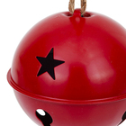 Enfeite Adorno Guizo Metal Vermelho 12x12x12cm Cromus