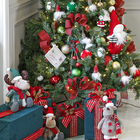 Enfeite Adorno Guizo Metal Vermelho 36x15x9cm Cromus