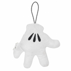 Enfeite Adorno Mickey Tecido Branco 15x10x5cm Cromus