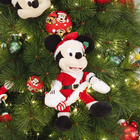 Enfeite Adorno Mickey Tecido Vermelho 16x13x7cm Cromus