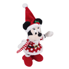 Enfeite Adorno Minnie Tecido Vermelho 16x13x7cm Cromus