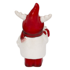 Enfeite Adorno Rena Mineral Branco 14x7x6cm Cromus