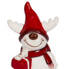 Enfeite Adorno Rena Mineral Branco 14x7x6cm Cromus