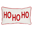 Enfeite Almofada Tecido Vermelho 13x50x28cm Cromus