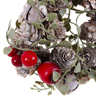 Enfeite para Árvore de Natal Guirlanda Colorido 1 Peça 15x15x5cm Cromus