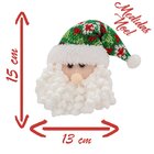 Enfeite Árvore Natal Pendente Papai Noel 1 Peça 15cm