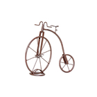 Enfeite Bicicleta Metal Retro 22x26x11cm Marrom