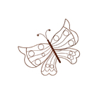 Enfeite Borboleta Imperial I