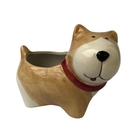 Enfeite Cachepô Cachorro 16 Cm