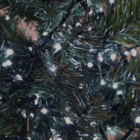 Enfeite Cordão de Led Plástico Branco 2x1x200cm Cromus