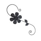 Enfeite De Ferro Jardim Casa Quintal Flor Decoraçao Sortido K