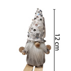 Enfeite De Mesa Papai Noel Sueco Ski Com Lantejoulas 15x7x12