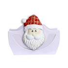 Enfeite De Mesa Porta Guardanapo Papai Noel 10 X 12,5cm Zenir
