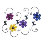 Enfeite De Metal Para Jardim Casa Quintal Flor Para Pendurar