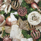 Enfeite de Natal Anjo Ouro 9x11x30cm Cromus