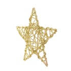 Enfeite de Natal Esquilo Marrom e Branco 14x7x10cm Cromus