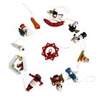 Enfeite De Natal Madeira Arvore De Natal Natalino Boneco Ping