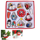 Enfeite De Natal Madeira Arvore De Natal Natalino Boneco Ping