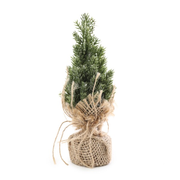 Enfeite de Natal Mini Pinheiro Verde 200x1x5cm Cromus