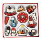 Enfeite De Natal Natalino Madeira Arvore De Natal Pingente De