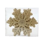 Enfeite de Natal Pinha Marrom 7x12x13cm Cromus