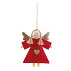 Enfeite de Natal Pinha Nevada Colorido 12x16x11cm Cromus