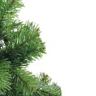 Enfeite de Natal Pinheiro com Laço Verde e Vermelho 45x30cm Cromus