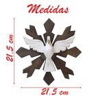 Enfeite De Porta Divino Espírito Santo Madeira 21,5cm