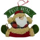 Enfeite De Porta Papai Noel Feliz Natal Niazitex
