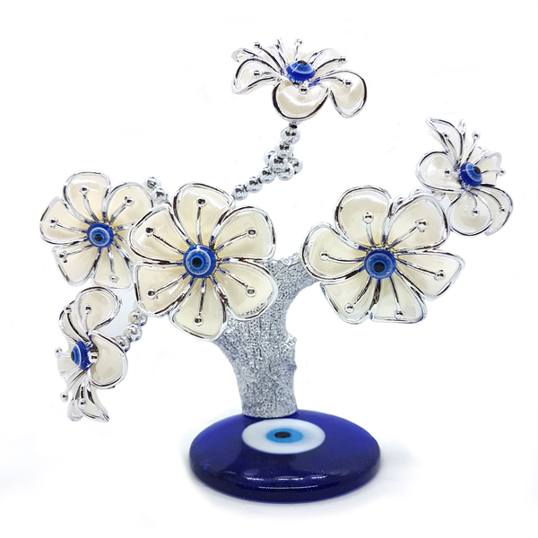 Enfeite Decorativo Árvore Olho Grego Tráz Sorte 13x8 Cm