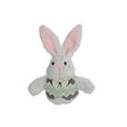 Enfeite Decorativo Coelho Da Páscoa Verde De Pendurar 15x12x5