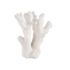 Enfeite Decorativo "coral" Em Poliresina Off White 20x25 5 Cm