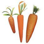 Enfeite Decorativo Páscoa 11 Cenouras Pendentes Isopor