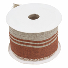 Enfeite Fita Tecido Cobre 0x6,3x914cm Cromus