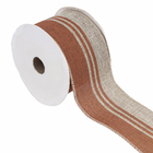 Enfeite Fita Tecido Cobre 0x6,3x914cm Cromus