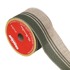 Enfeite Fita Tecido Verde 0x6,3x914cm Cromus