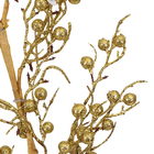 Enfeite Galho Plástico Ouro Velho 140x12x2cm Cromus