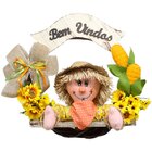 Enfeite Guirlanda Espantalhos Caipira Decoração Festa Junina